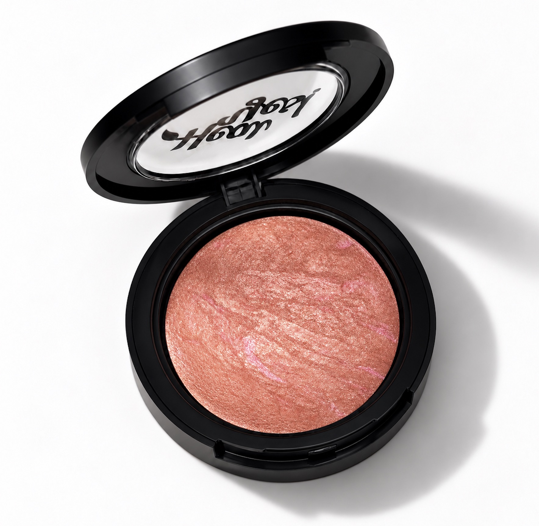 Long-Lasting Silky-Soft Pressed Mineral Blush in Tropical Sunrise.